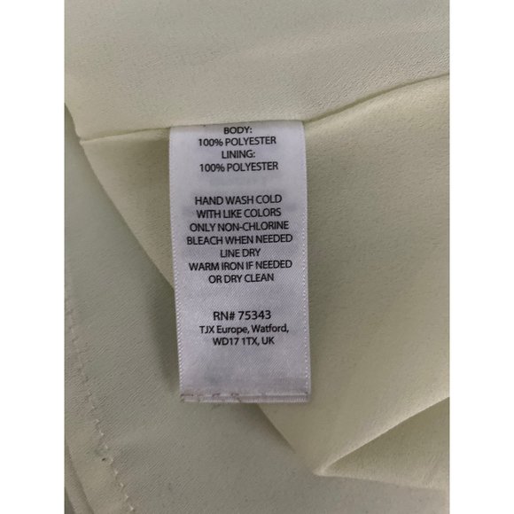 Kenji 6 Maxi Dress Watercolor Chevron Blue Ivory Multicolor Embrioider Trim Cute - Picture 8 of 9